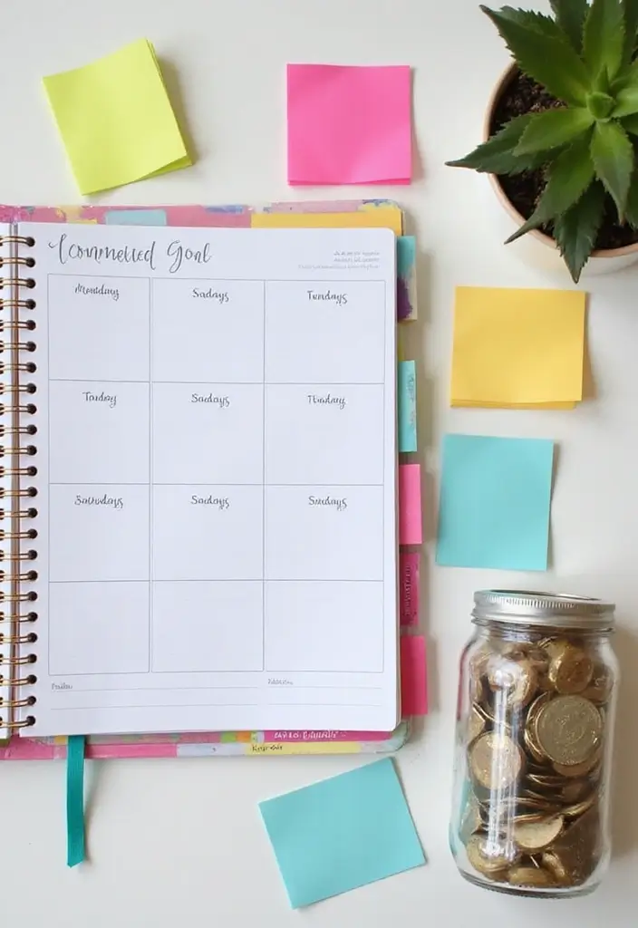 25 Biweekly Money Saving Challenge Ideas to Try This Year! - 14. The Monthly Goal Challenge