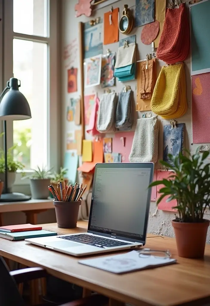 27 Small Business Office Ideas for Productivity - 24. Mood Boards