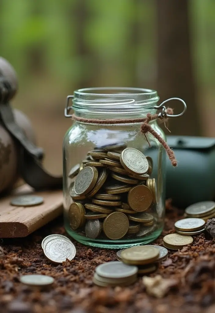 30+ Money Saving Jar Ideas to Grow Your Savings Fast - 24. The 'Outdoor Adventure' Jar