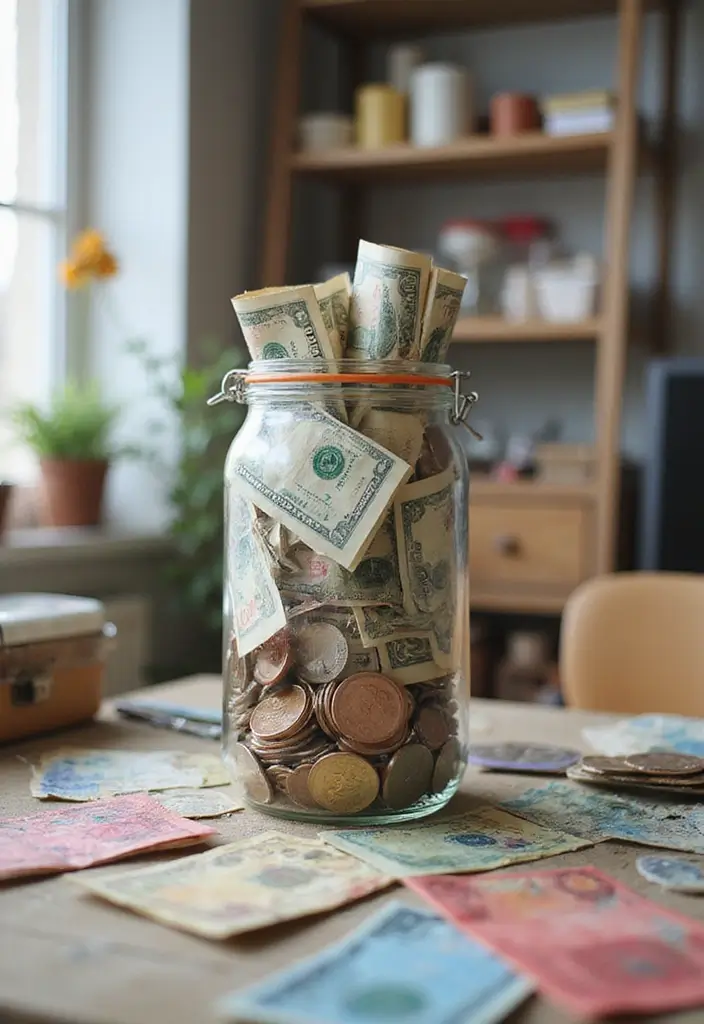 30+ Money Saving Jar Ideas to Grow Your Savings Fast - 28. The 'Creative Projects' Jar
