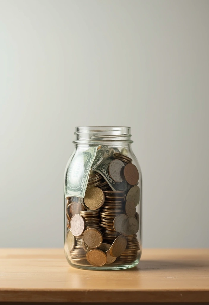 30+ Money Saving Jar Ideas to Grow Your Savings Fast - 5. The 'Emergency Fund' Jar