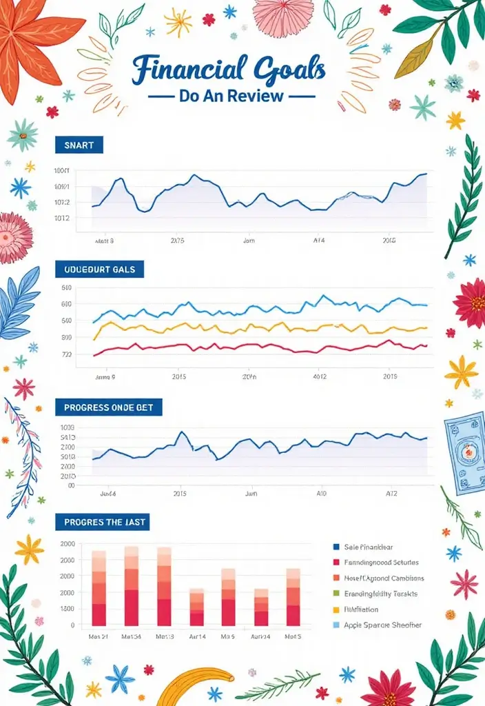 25 Budgeting Notebook Ideas to Organize Your Money - 24. Financial Goals Review