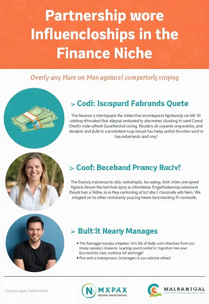 25 Creative Insurance Social Media Post Ideas for Freelancers and Gig Workers - 25. Collaborating with Influencers in the Finance Space