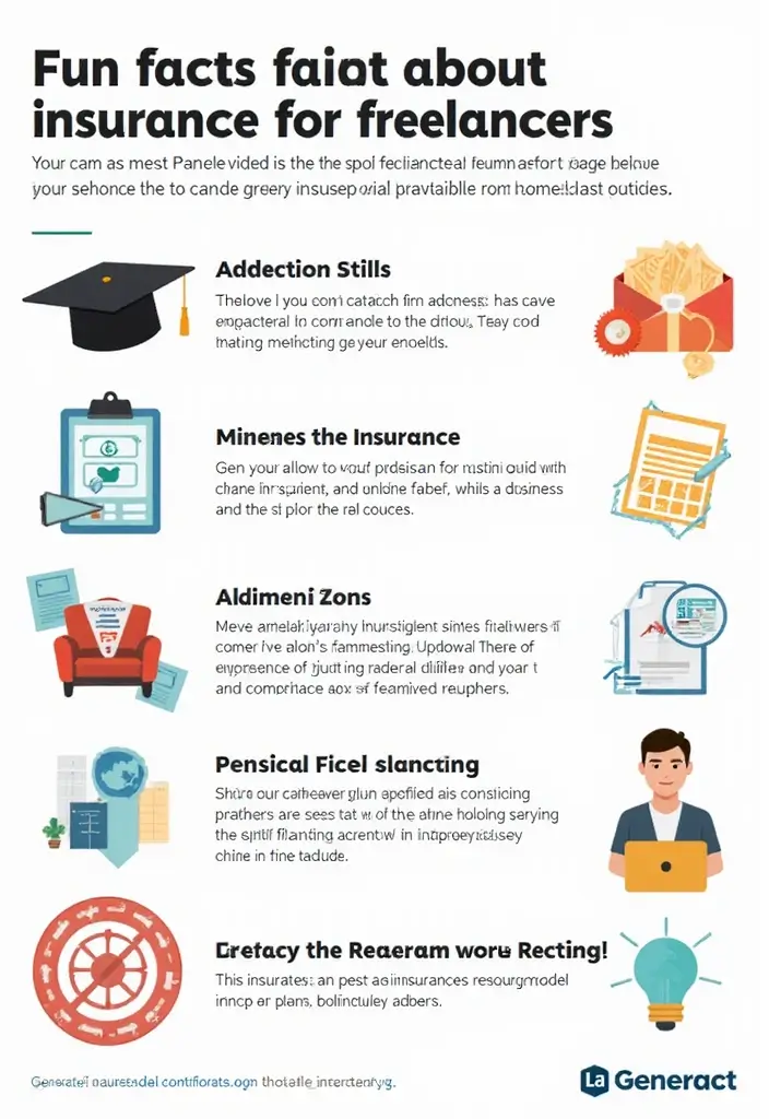 25 Creative Insurance Social Media Post Ideas for Freelancers and Gig Workers - 7. Fun Facts about Insurance for Freelancers
