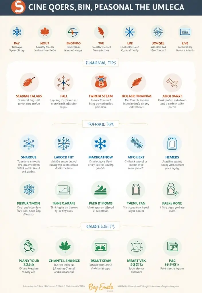 25 Creative Post Ideas for Small Business Social Media - 11. Seasonal Financial Tips