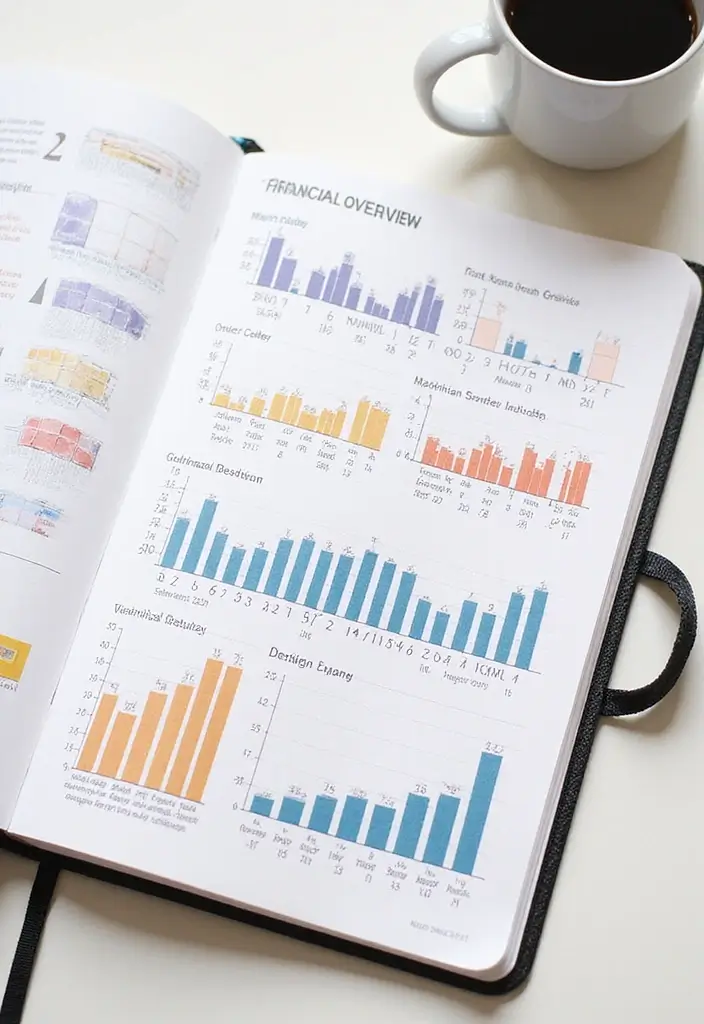 25 Saving Money Bullet Journal Ideas to Stay on Track - 19. Financial Overview