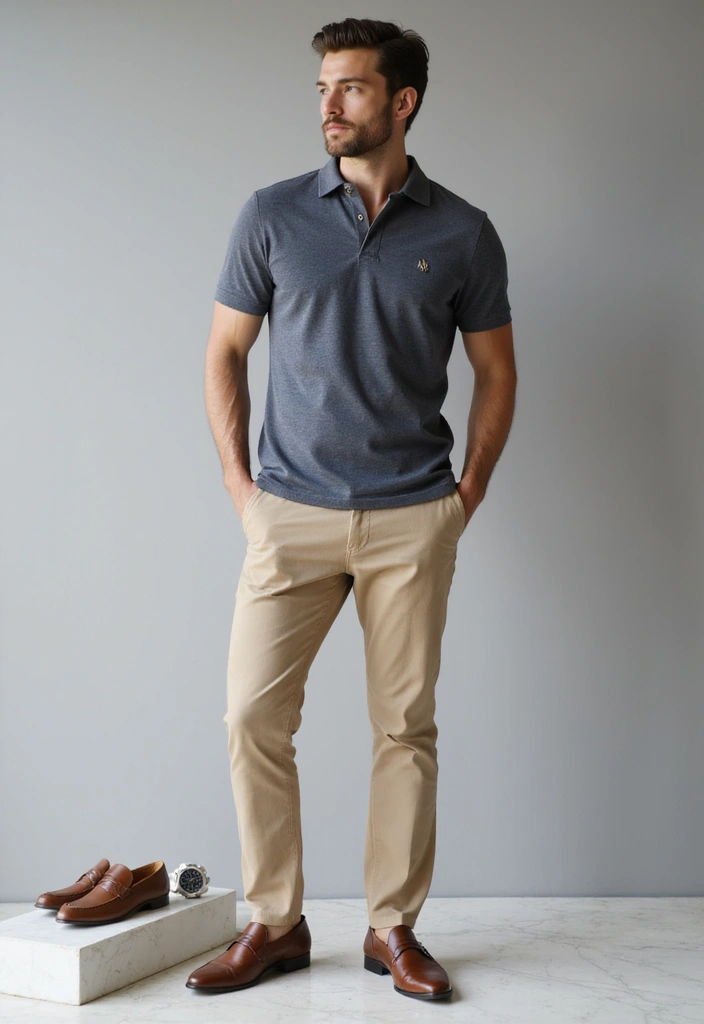 25 Trendy Finance Bro Outfit Ideas to Try - 8. The Classic Polo Shirt