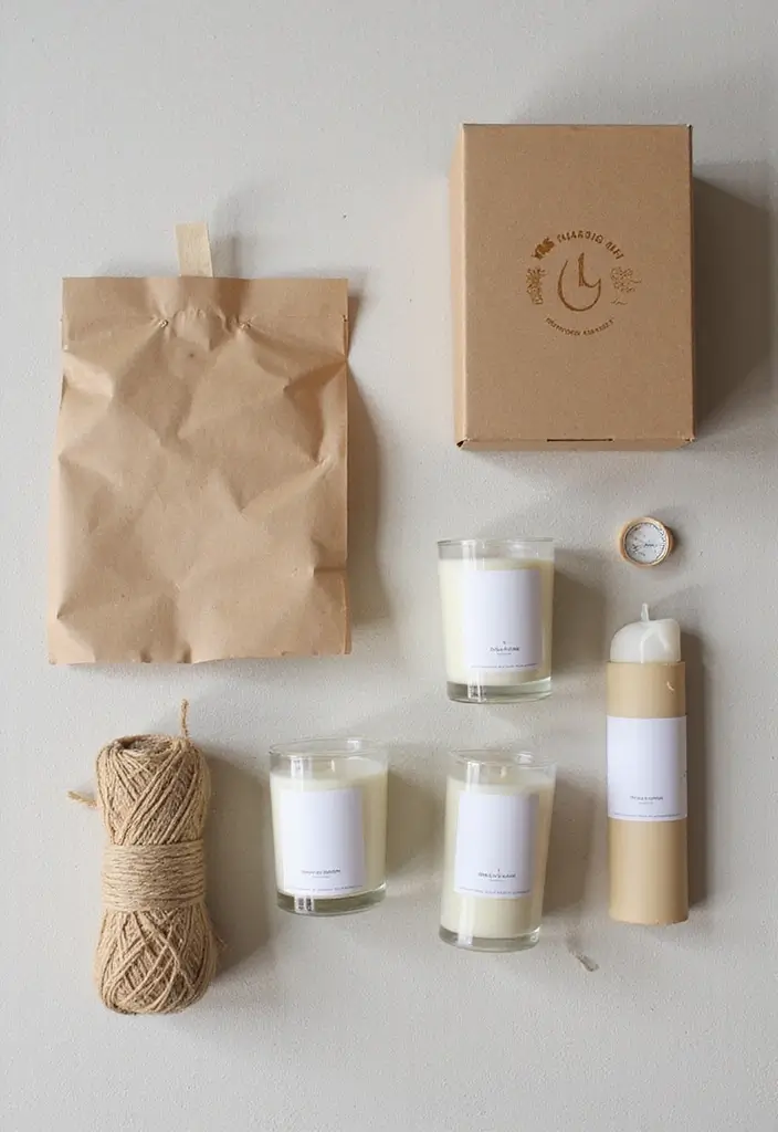 27 Candle Business Ideas That Sell Fast - 5. Eco-Friendly Packaging