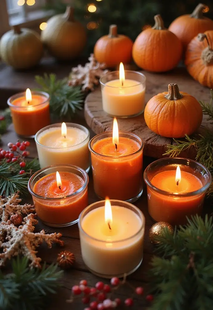 27 Candle Business Ideas That Sell Fast - 8. Seasonal and Holiday Candles