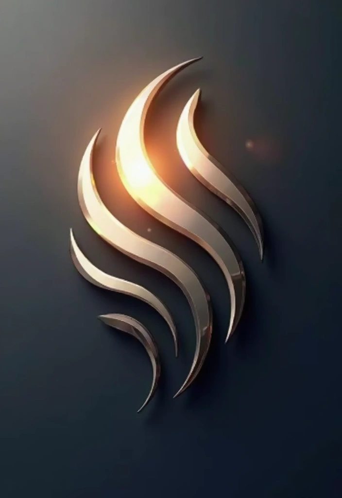 27 Creative Finance Logo Design Ideas for Inspiration - 20. Light and Shadow Play