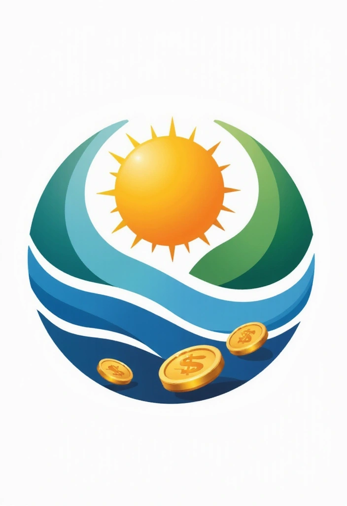 27 Creative Finance Logo Design Ideas for Inspiration - 4. Circular Logos with Nature Imagery