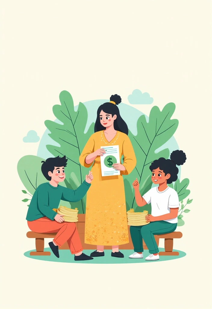 27 Creative Finance Logo Design Ideas for Inspiration - 8. Whimsical Illustrations