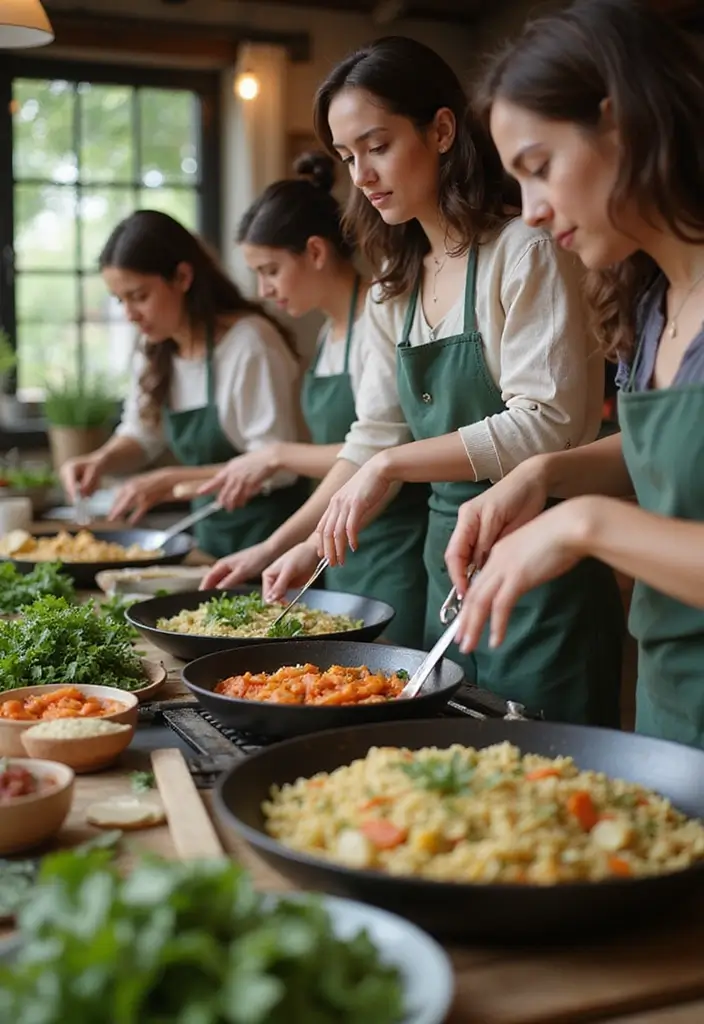 27 Profitable Food Business Ideas for Small Business Owners - 22. Vegan Cooking Classes
