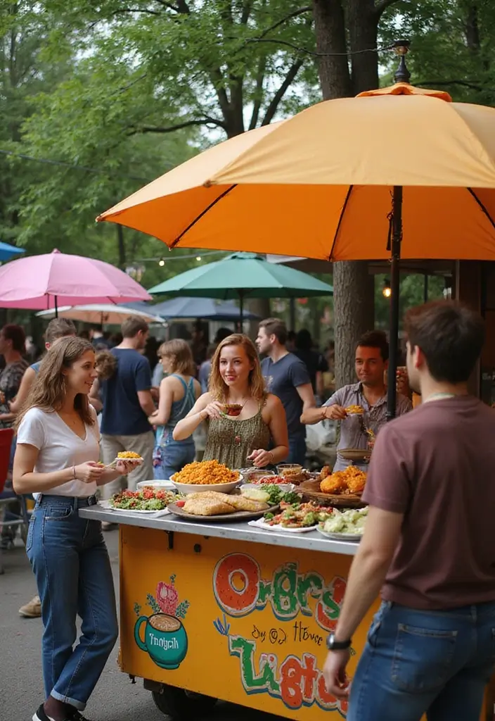 27 Profitable Food Business Ideas for Small Business Owners - 23. Vegan Food Truck