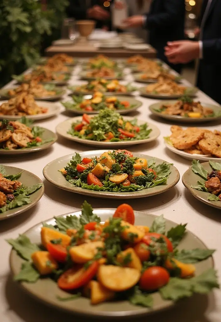 27 Profitable Food Business Ideas for Small Business Owners - 24. Plant-Based Catering Services