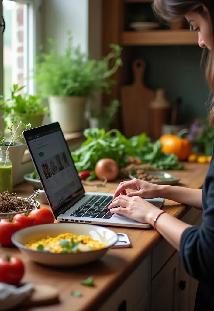 27 Profitable Food Business Ideas for Small Business Owners - 26. Plant-Based Cooking Blog