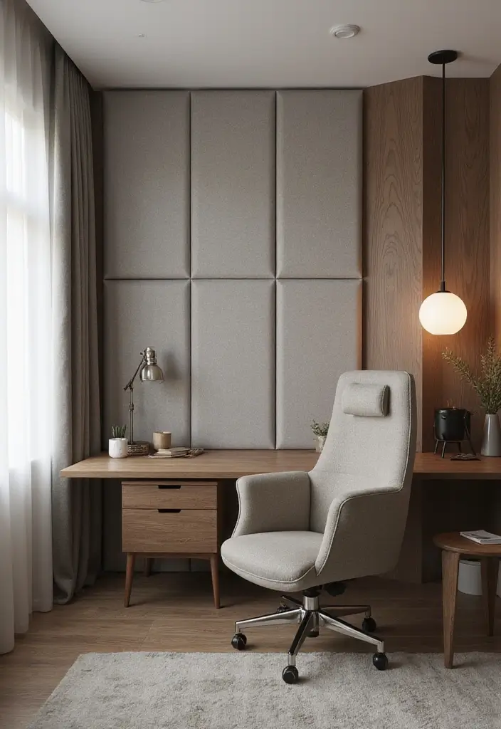 27 Small Business Office Ideas for Productivity - 12. Soundproofing Options