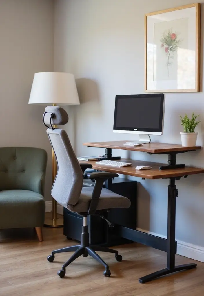 27 Small Business Office Ideas for Productivity - 5. Ergonomic Furniture