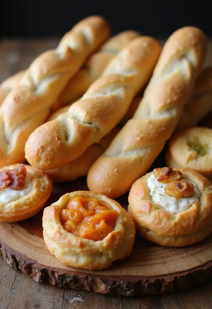 30 Baking Business Ideas to Earn Extra Income - 19. Breadsticks and Savory Pastries