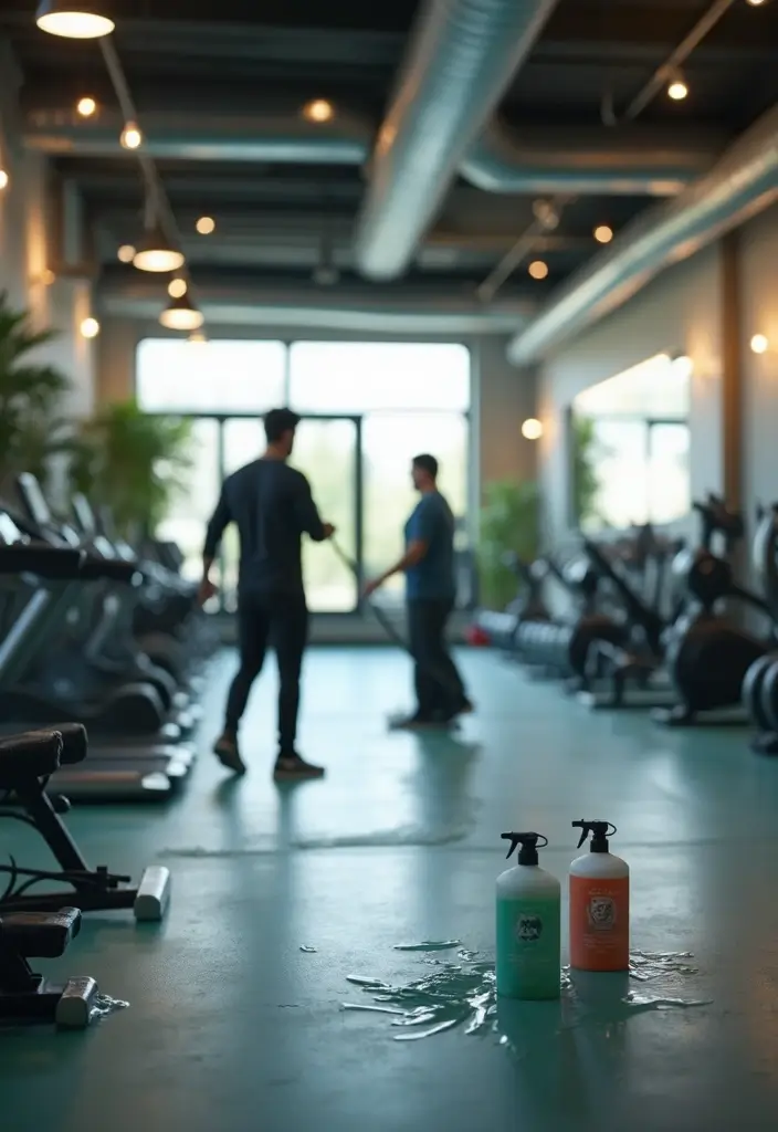 30 Eco-Friendly House Cleaning Business Ideas You Can Start Today - 19. Eco-Friendly Fitness Center Cleaning