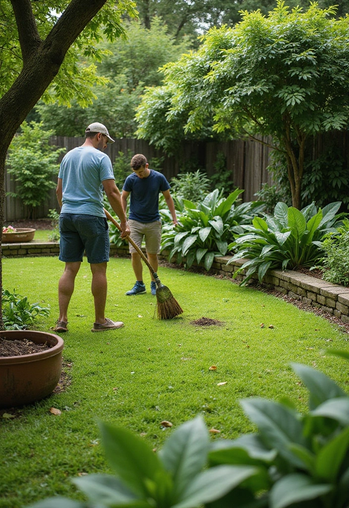 30 Eco-Friendly House Cleaning Business Ideas You Can Start Today - 4. Organic Lawn and Garden Clean-Up