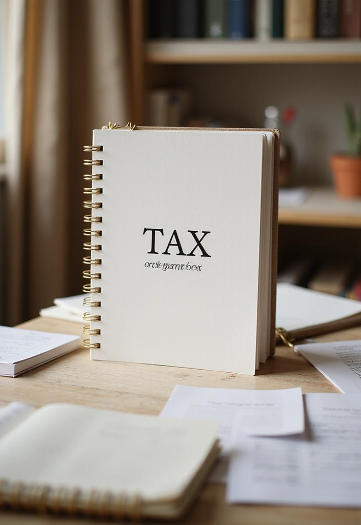 30 Things to Sell on Etsy That Are Always in Demand - 11. Personalized Tax Organizers
